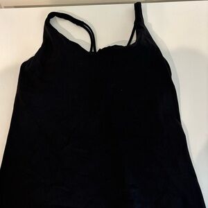 Athleta Black Fitted Tank